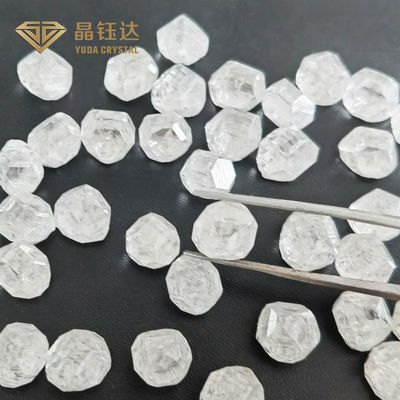 Trắng thô HPHT Tổng hợp Kim cương chưa cắt Phòng thí nghiệm đã trưởng thành Kim cương thô
