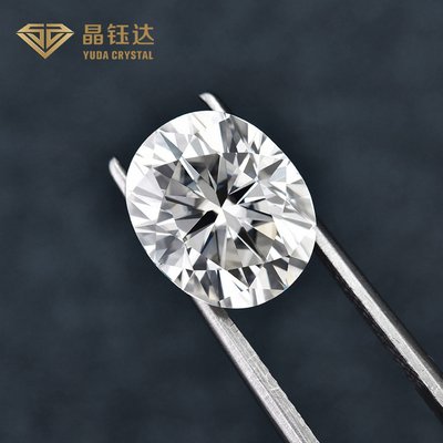 Phòng thí nghiệm được chứng nhận 1ct-10ct Kim cương mọc lên Kim cương trắng đánh bóng
