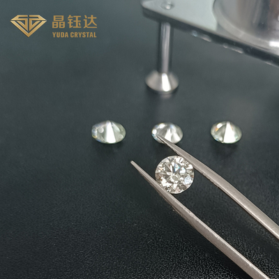 Ba Lan Phòng thí nghiệm Cắt Lạ mắt Kim cương tròn Màu trắng rực rỡ cho đồ trang sức