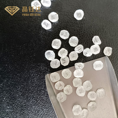 Kim cương thô không cắt HPHT có độ minh bạch trong suốt