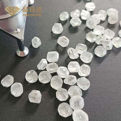 5-6 CT Phòng thí nghiệm kim cương thô chưa cắt HPHT đã tạo ra những viên kim cương có kích thước lớn hơn cho phòng thí nghiệm lỏng lẻo