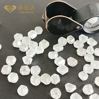 Kích thước lớn1-1,5 Carat Kim cương thô trong phòng thí nghiệm đã trưởng thành HPHT CVD Kim cương trắng thô