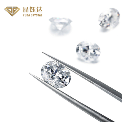 Oval Brilliant Cut 3.0ct HPHT IGI Chứng nhận phòng thí nghiệm trồng kim cương cho nhẫn kim cương