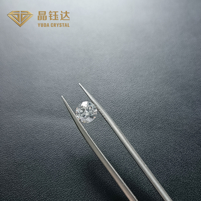 Tròn màu trắng 7ct 8ct HPHT Kim cương trồng trong phòng thí nghiệm DEF Màu sắc VVS VS Độ rõ