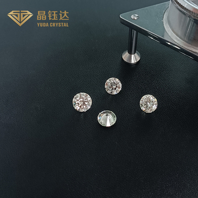 Ba Lan Phòng thí nghiệm Cắt Lạ mắt Kim cương tròn Màu trắng rực rỡ cho đồ trang sức