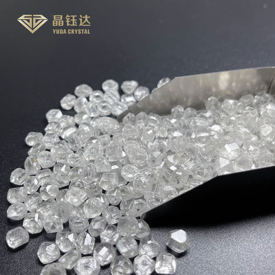 Yuda Crystal 3.0 - 4.0 ct Màu trắng VVS VS HPHT Kim cương thô không cắt Kim cương nhân tạo được tạo ra trong phòng thí nghiệm