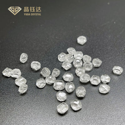 Yuda Crystal 3.0 - 4.0 ct Màu trắng VVS VS HPHT Kim cương thô không cắt Kim cương nhân tạo được tạo ra trong phòng thí nghiệm