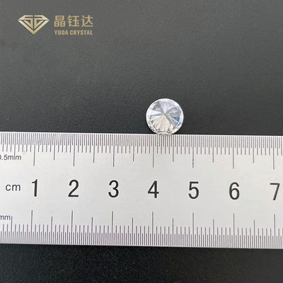 Hình tròn Brilliant Cut Kim cương tổng hợp được chứng nhận Đường cắt tuyệt vời 9mm