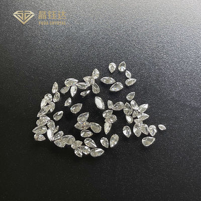 DEF VS SI HPHT Kim cương cắt trong phòng thí nghiệm 0.4ct 0.2ct Kim cương đậu trồng trong phòng thí nghiệm