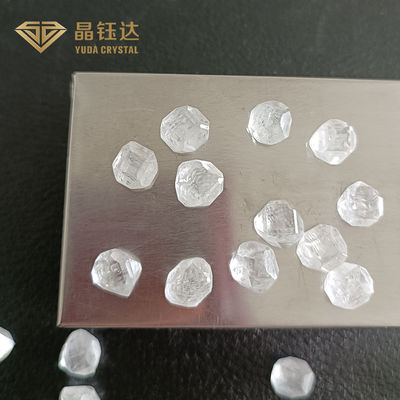 Kim cương thô không cắt HPHT có độ minh bạch trong suốt