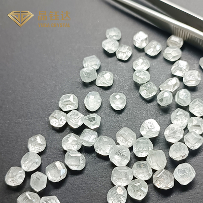 VS SI 3.0ct 4.0ct 5.0ct HPHT Kim cương thô tùy chỉnh cho kim cương lỏng 1 carat