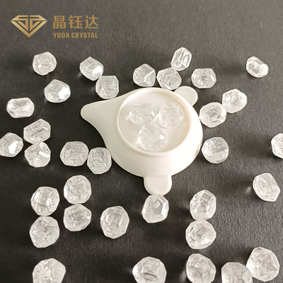 D E F Màu VVS VS 12Ct 12.5Ct 13Ct HPHT Kim cương thô cho Kim cương Ba Lan 4 carat