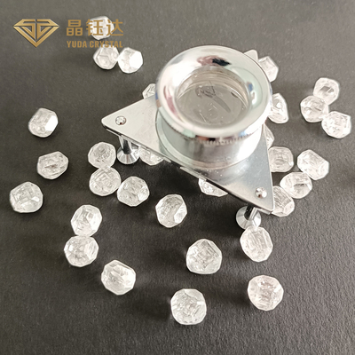 Phân vuông 6mm đến 8mm DEF Màu sắc HPHT Kim cương Chất hóa học hơi lắng đọng