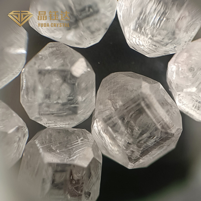 Trọng lượng 1 carat HPHT Kim cương thô 10 carat Trọng lượng FL - I3 Độ tinh khiết
