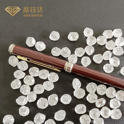Kim cương phòng thí nghiệm 1 Carat 100% trắng hoàn toàn HPHT thô 1.5 Carat