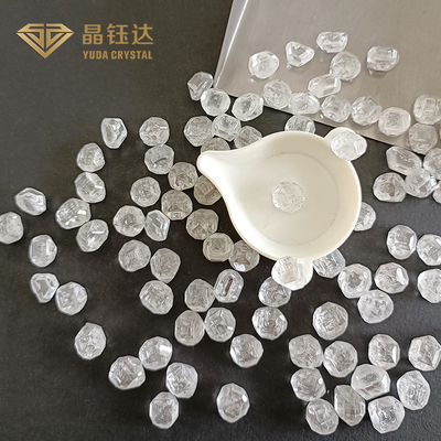 Trọng lượng 1 carat HPHT Kim cương thô 10 carat Trọng lượng FL - I3 Độ tinh khiết