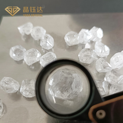9mm 11mm DEF Màu HPHT Kim cương thô không cắt 8.0ct đến 8.99ct