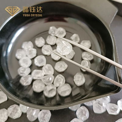 9mm 11mm DEF Màu HPHT Kim cương thô không cắt 8.0ct đến 8.99ct