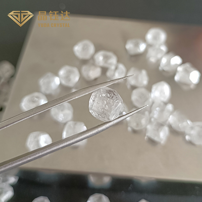 9mm 11mm DEF Màu HPHT Kim cương thô không cắt 8.0ct đến 8.99ct