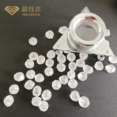 4-15 carat EFG VVS VS HPHT Kim cương tinh đơn cho vật liệu trang sức nhân tạo