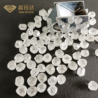 6ct 6.5ct 7ct HPHT Kim cương thô White Lab Diamond