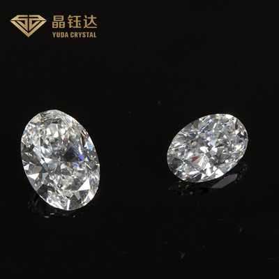 1.0 đến 2,0ct HPHT Gia Kim cương phòng thí nghiệm trưởng thành hình bầu dục trắng LooseFancy cắt