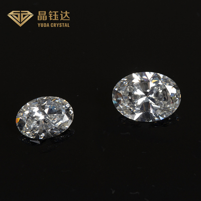 1.0 đến 2,0ct HPHT Gia Kim cương phòng thí nghiệm trưởng thành hình bầu dục trắng LooseFancy cắt