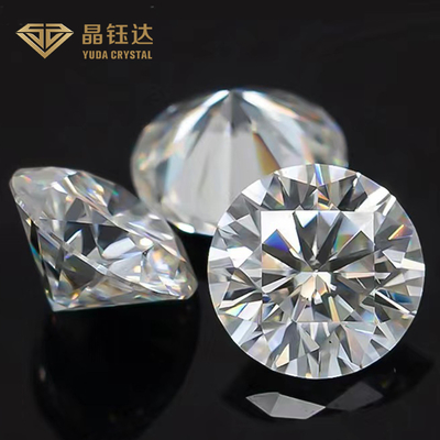 Synthetic HPHT 1ct 2ct Round Excellent VS Lab Made Diamond Cho đồ trang sức