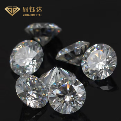 Synthetic HPHT 1ct 2ct Round Excellent VS Lab Made Diamond Cho đồ trang sức
